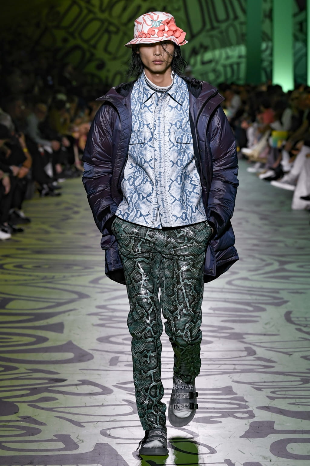 Fashion Week Paris Pre-Fall 2020 look 34 from the Dior Men collection 男装