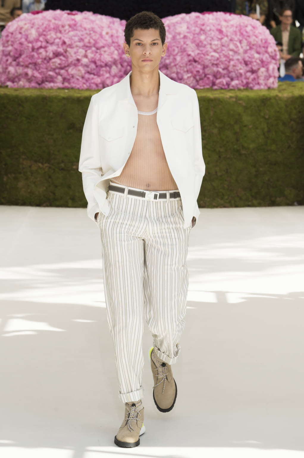 Fashion Week Paris Spring/Summer 2019 look 12 from the Dior Men collection menswear