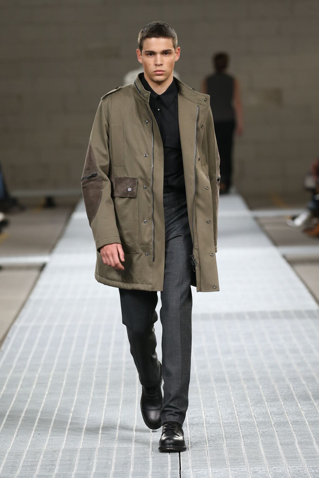 Fashion Week Milan Fall/Winter 2017 look 9 from the Dirk Bikkembergs collection menswear