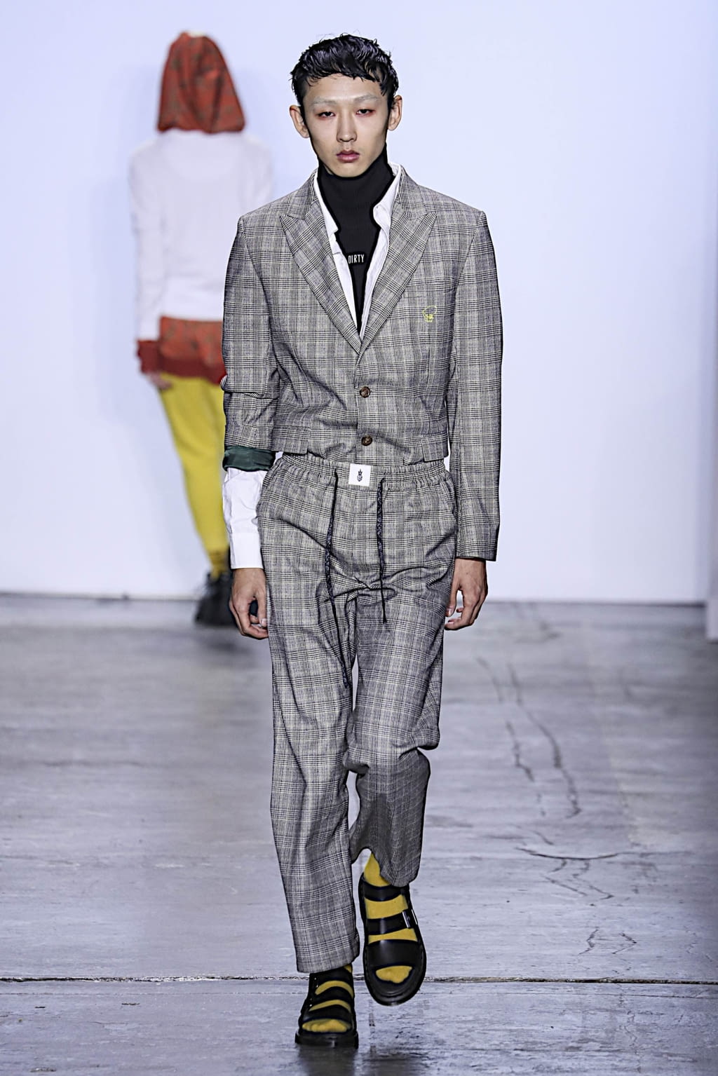 Fashion Week New York Fall/Winter 2019 look 7 from the Dirty Pineapple collection womenswear