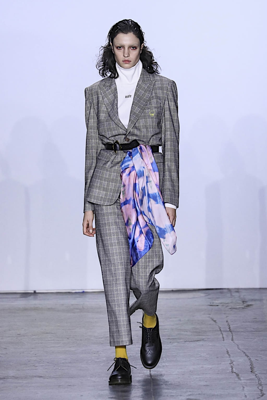 Fashion Week New York Fall/Winter 2019 look 22 from the Dirty Pineapple collection womenswear