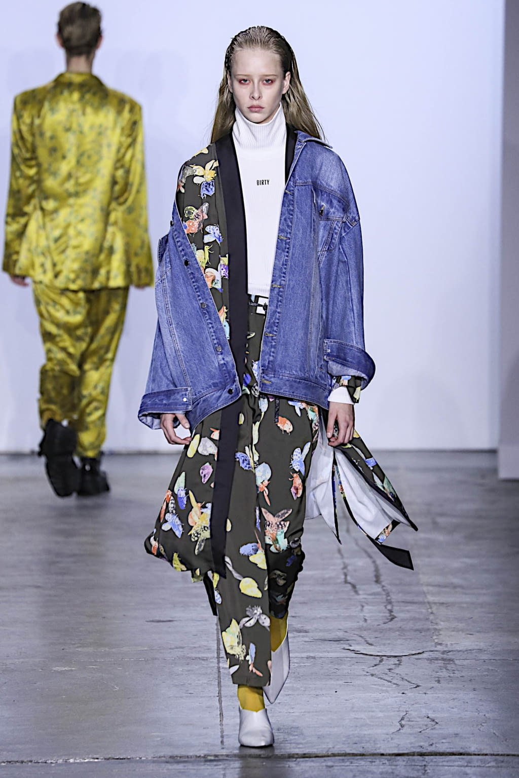 Fashion Week New York Fall/Winter 2019 look 48 from the Dirty Pineapple collection womenswear