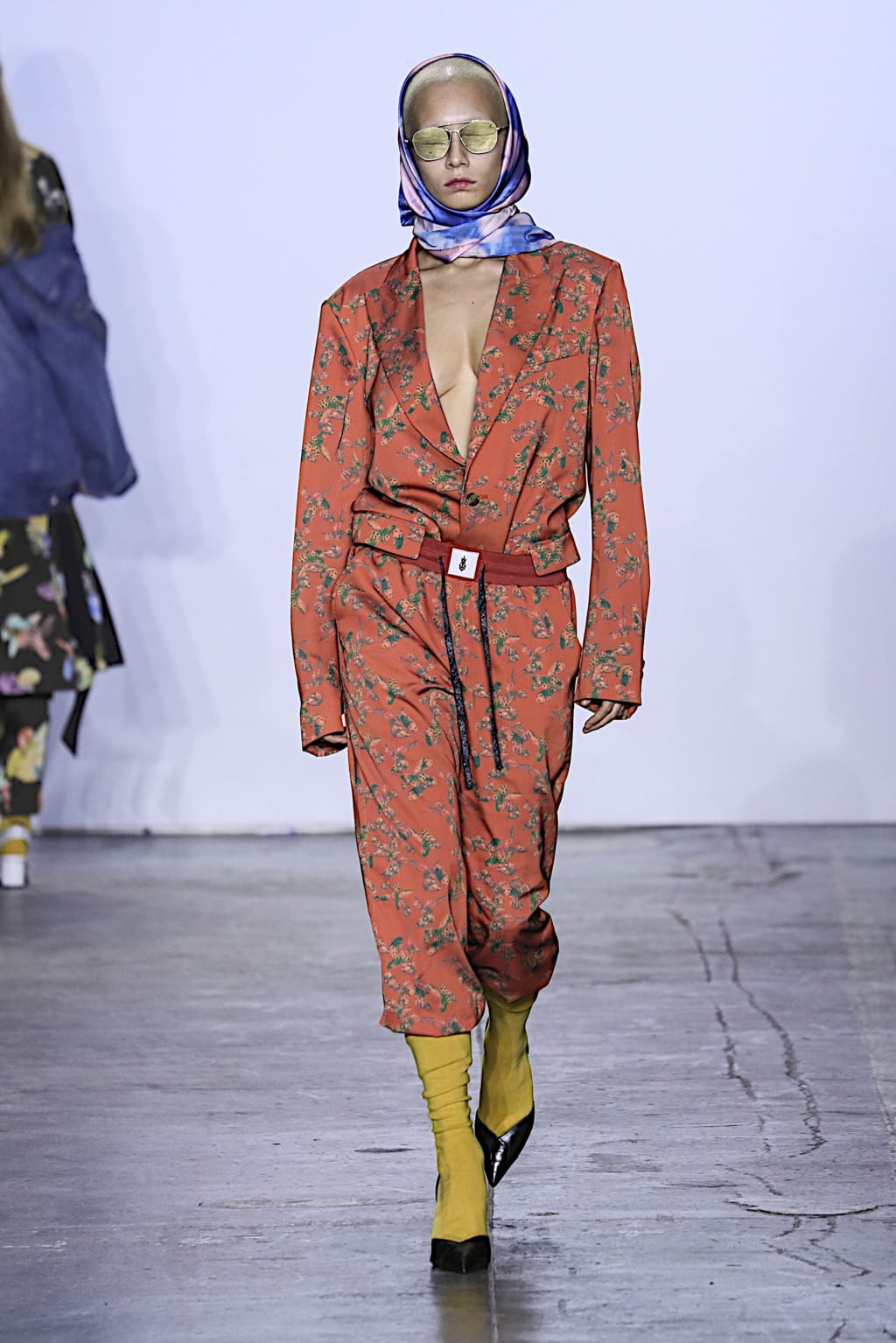Fashion Week New York Fall/Winter 2019 look 50 from the Dirty Pineapple collection womenswear