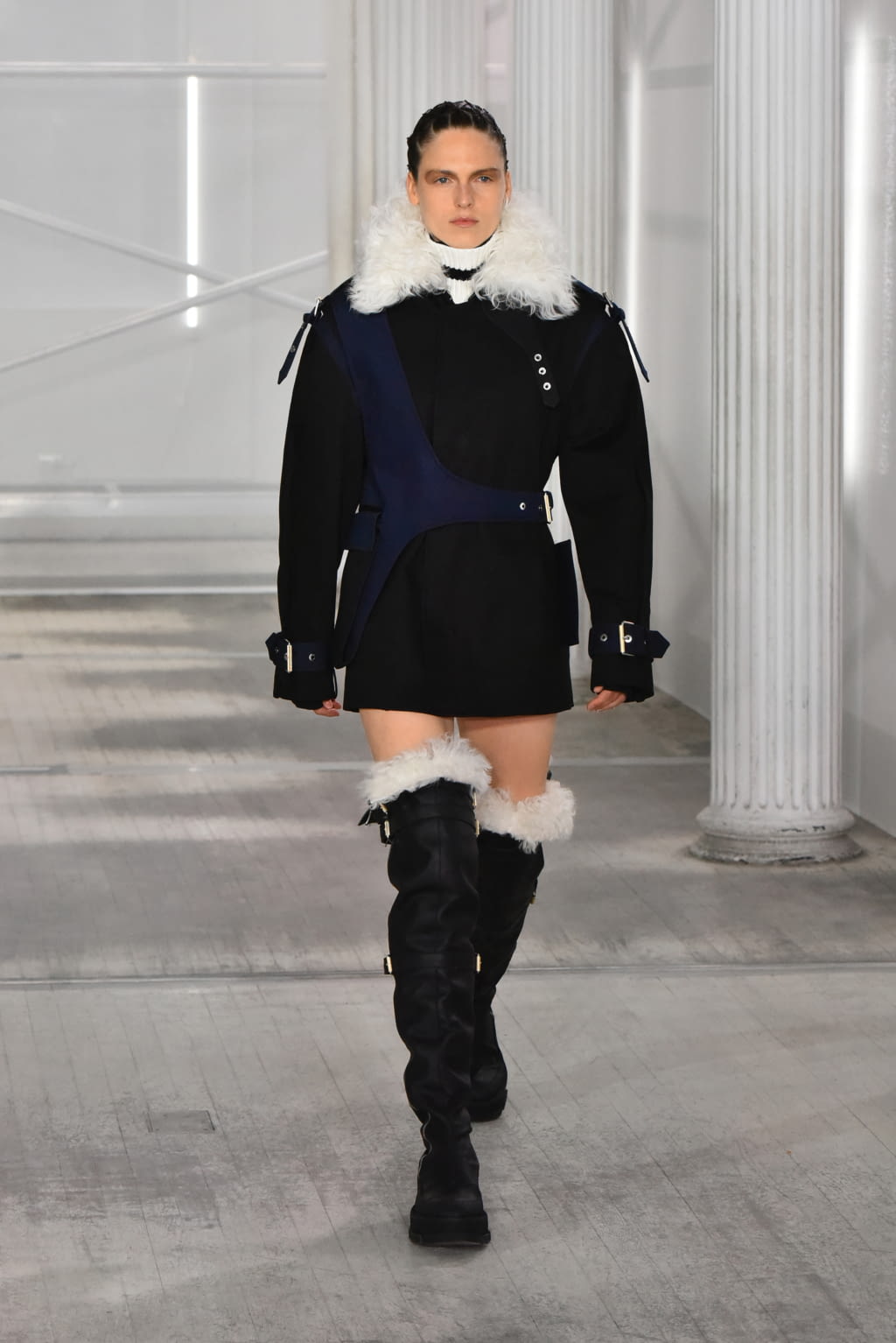Fashion Week New York Fall/Winter 2021 look 20 de la collection Dion Lee womenswear