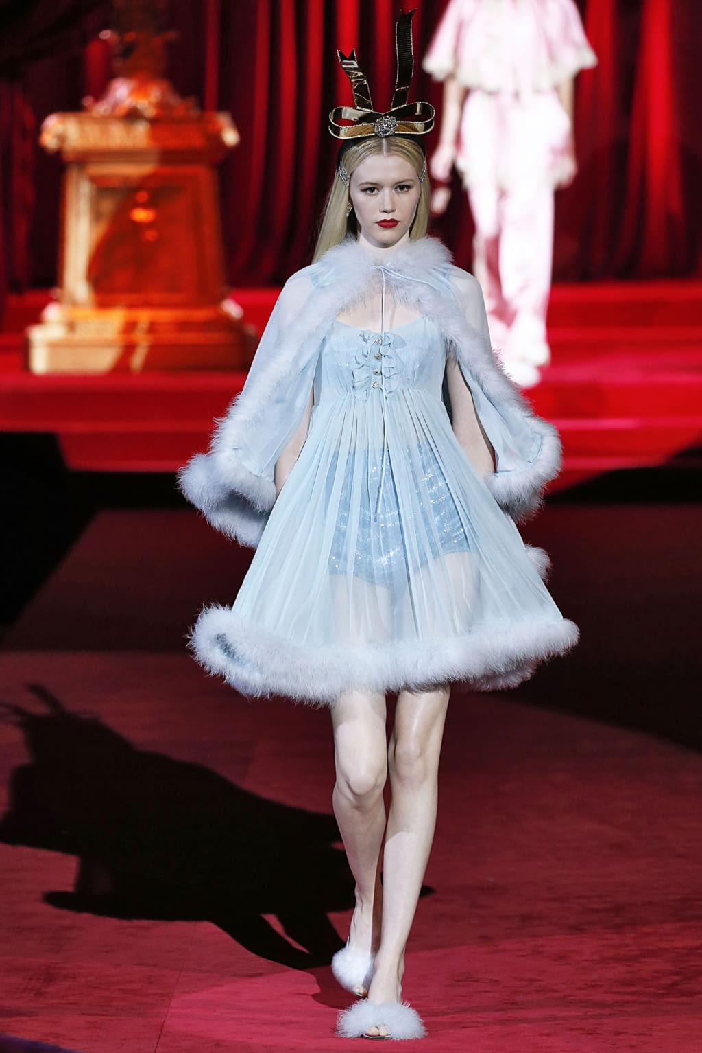 Fashion Week Milan Fall/Winter 2019 look 21 de la collection Dolce & Gabbana womenswear