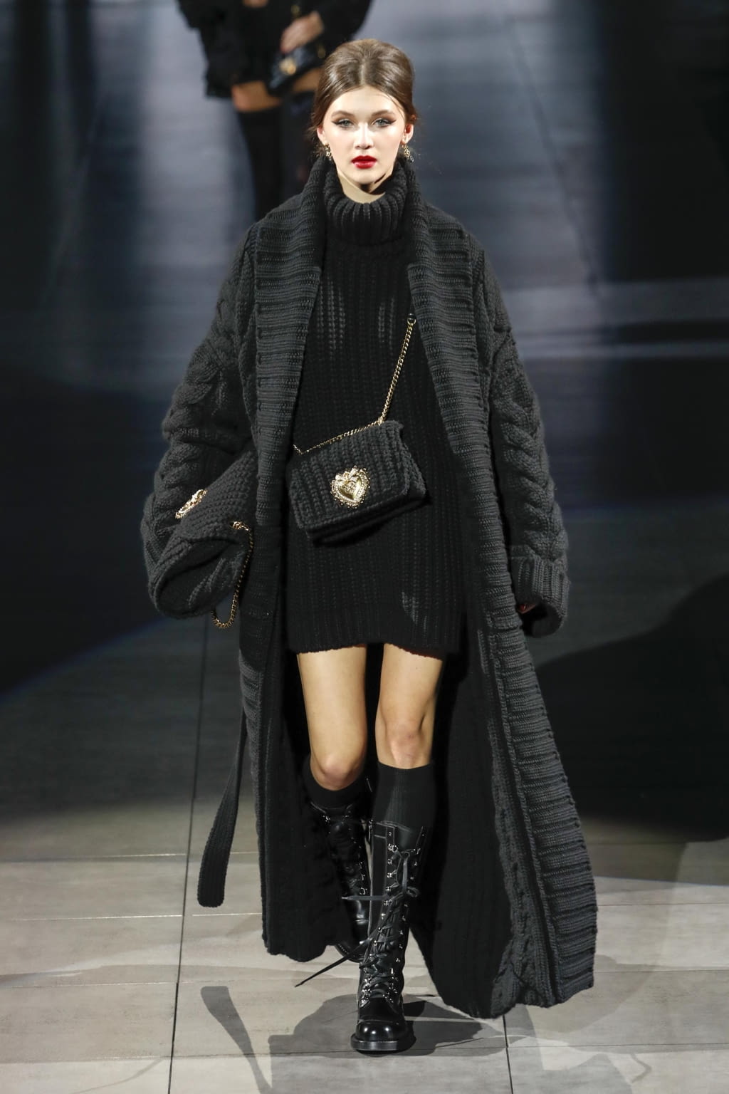 Fashion Week Milan Fall/Winter 2020 look 3 from the Dolce & Gabbana collection womenswear