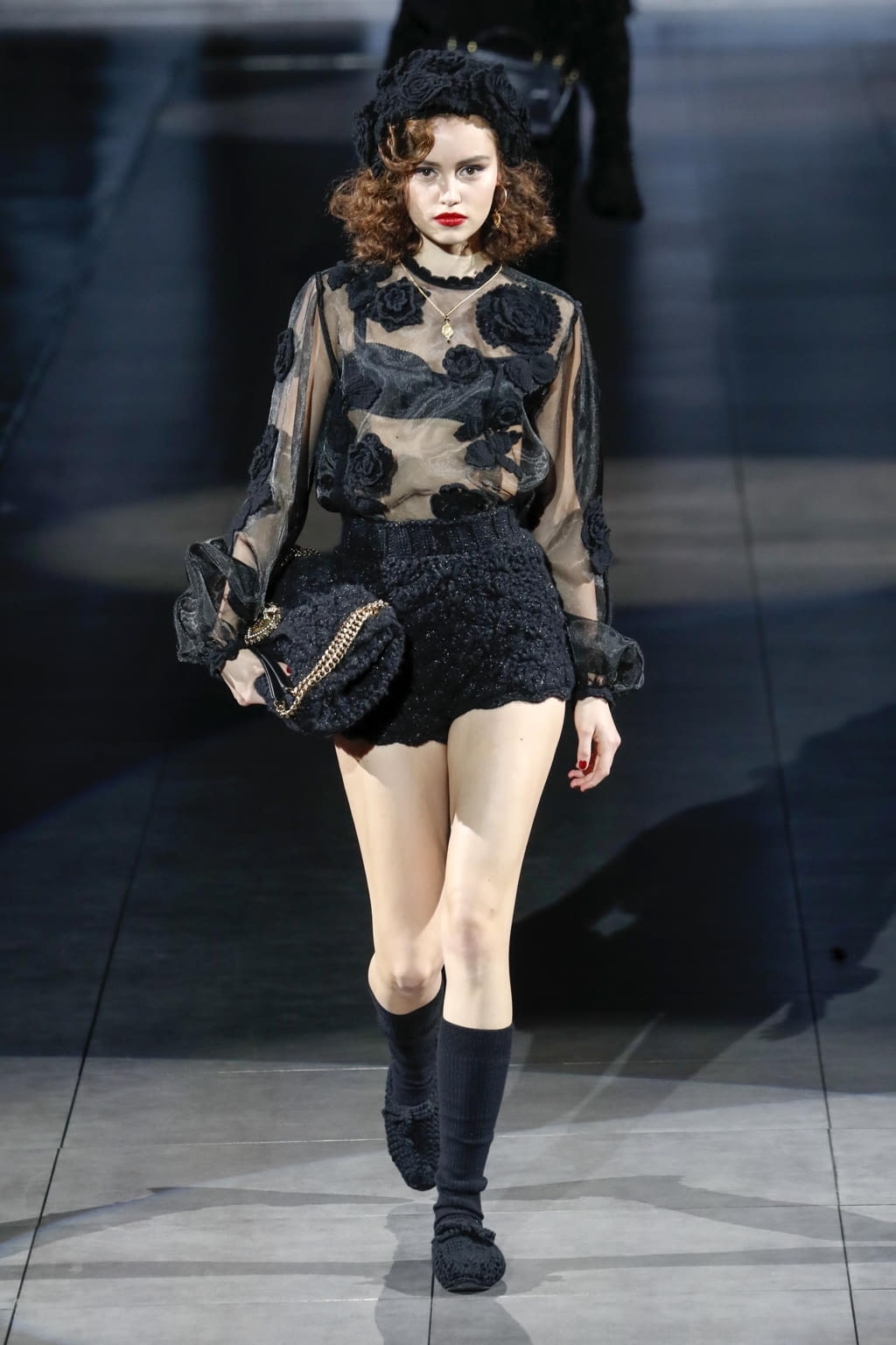 Fashion Week Milan Fall/Winter 2020 look 9 from the Dolce & Gabbana collection womenswear