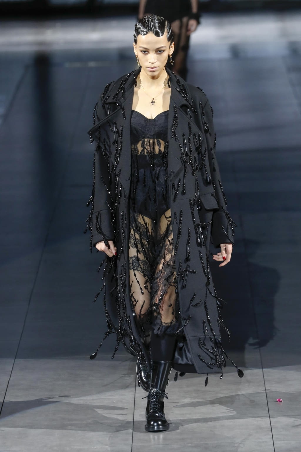 Fashion Week Milan Fall/Winter 2020 look 11 from the Dolce & Gabbana collection womenswear