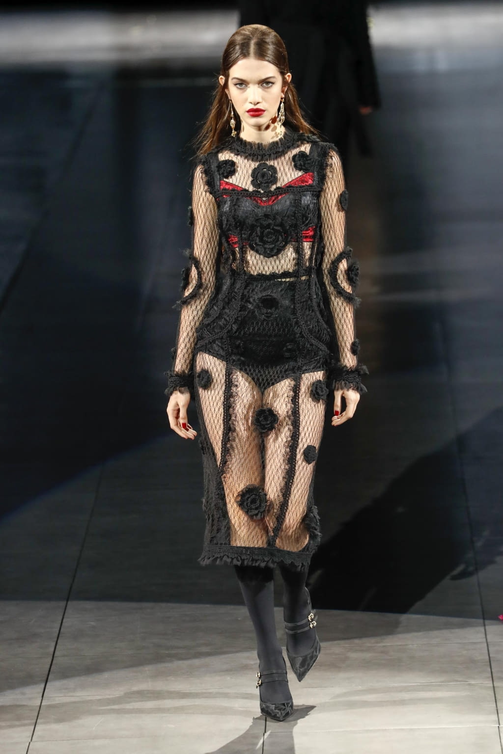 Fashion Week Milan Fall/Winter 2020 look 12 de la collection Dolce & Gabbana womenswear