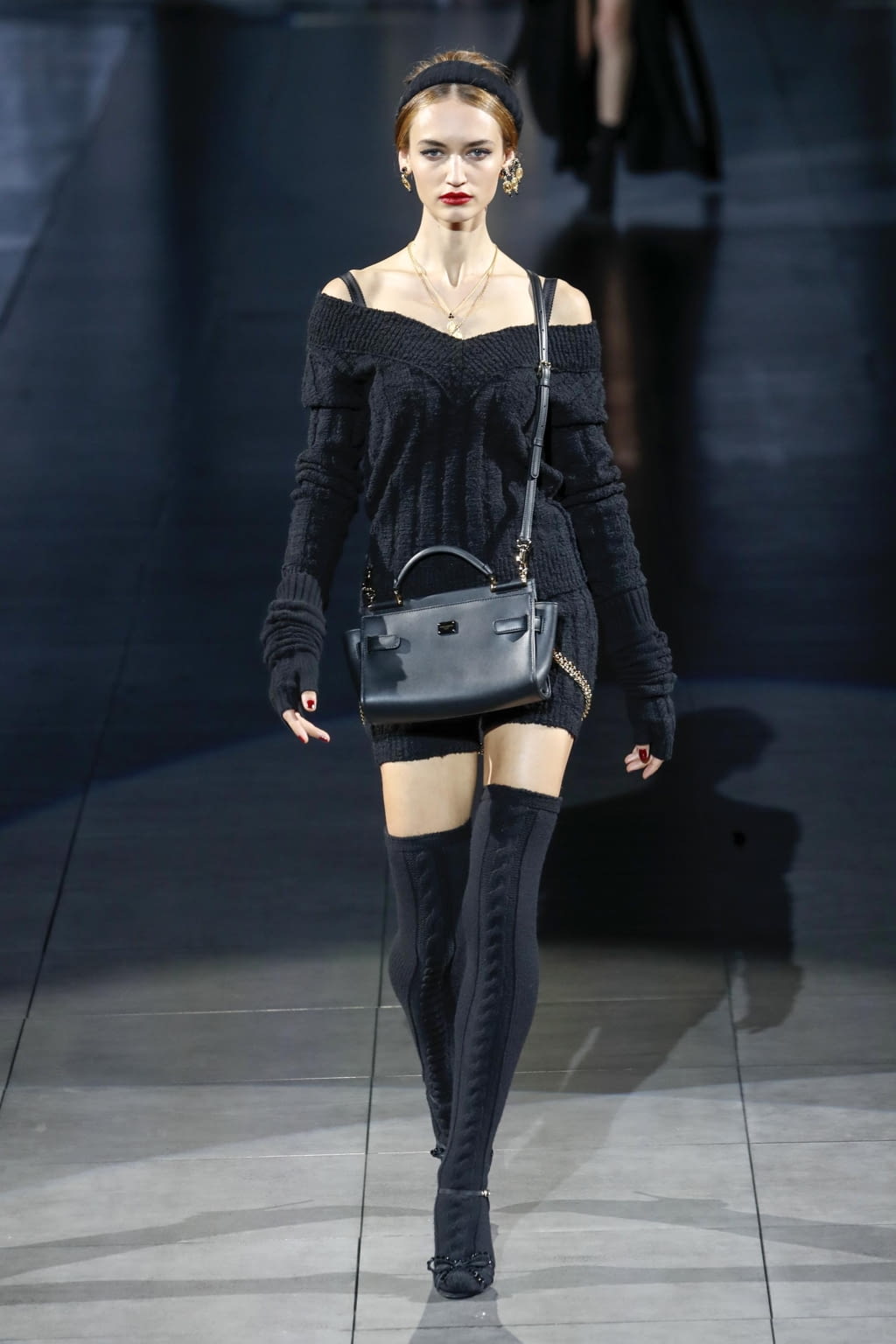 Fashion Week Milan Fall/Winter 2020 look 17 de la collection Dolce & Gabbana womenswear