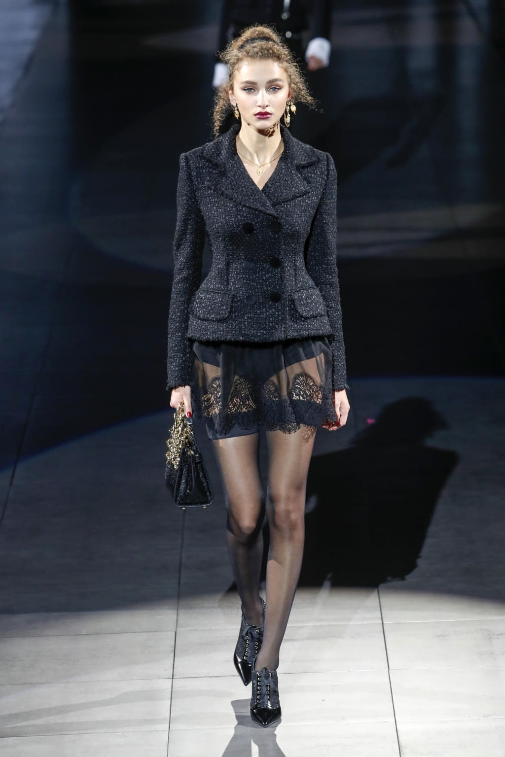 Fashion Week Milan Fall/Winter 2020 look 20 de la collection Dolce & Gabbana womenswear