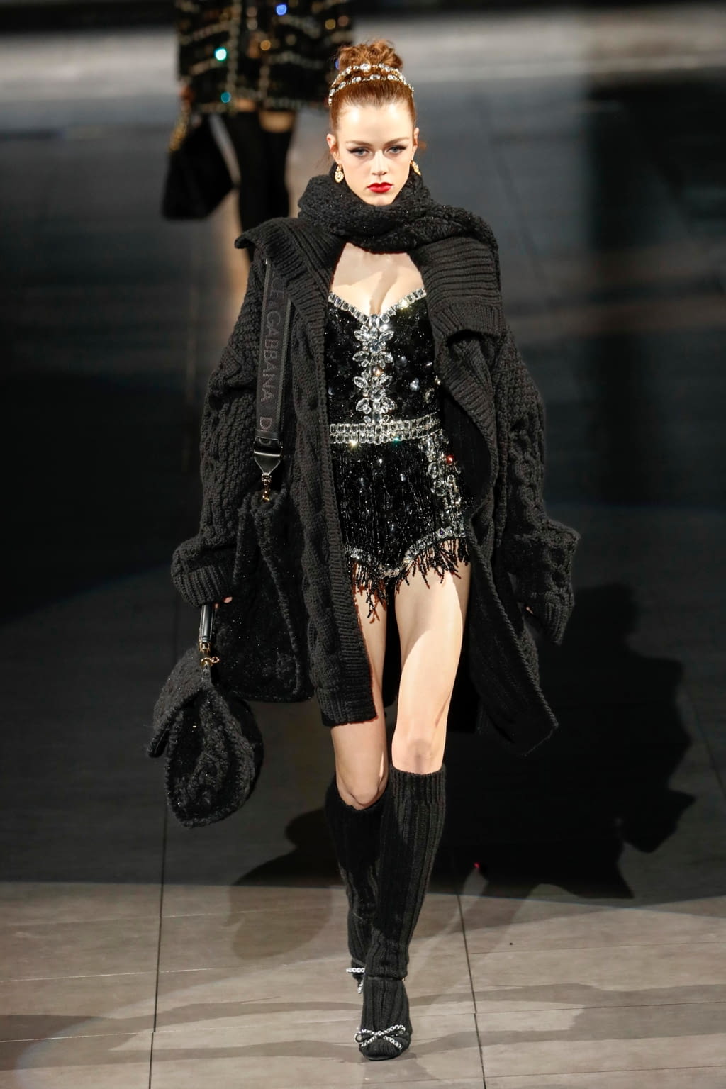 Fashion Week Milan Fall/Winter 2020 look 41 from the Dolce & Gabbana collection 女装