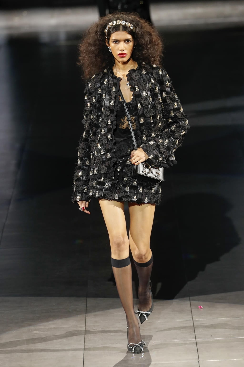 Fashion Week Milan Fall/Winter 2020 look 44 from the Dolce & Gabbana collection 女装