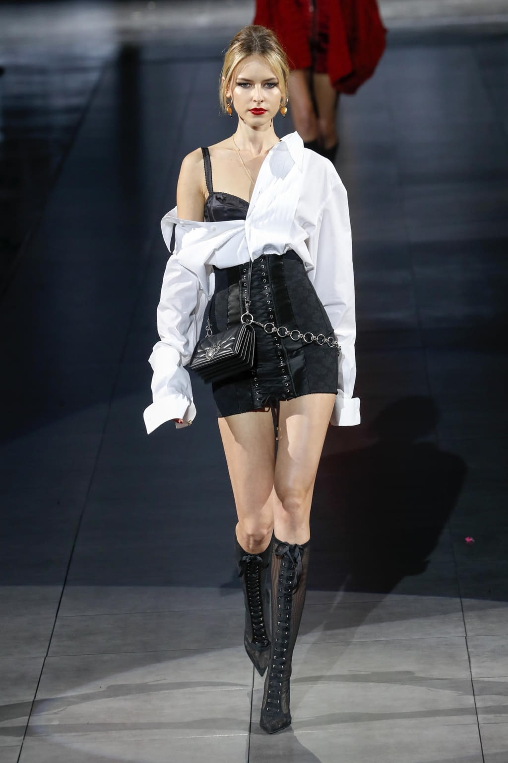 Fashion Week Milan Fall/Winter 2020 look 59 from the Dolce & Gabbana collection womenswear