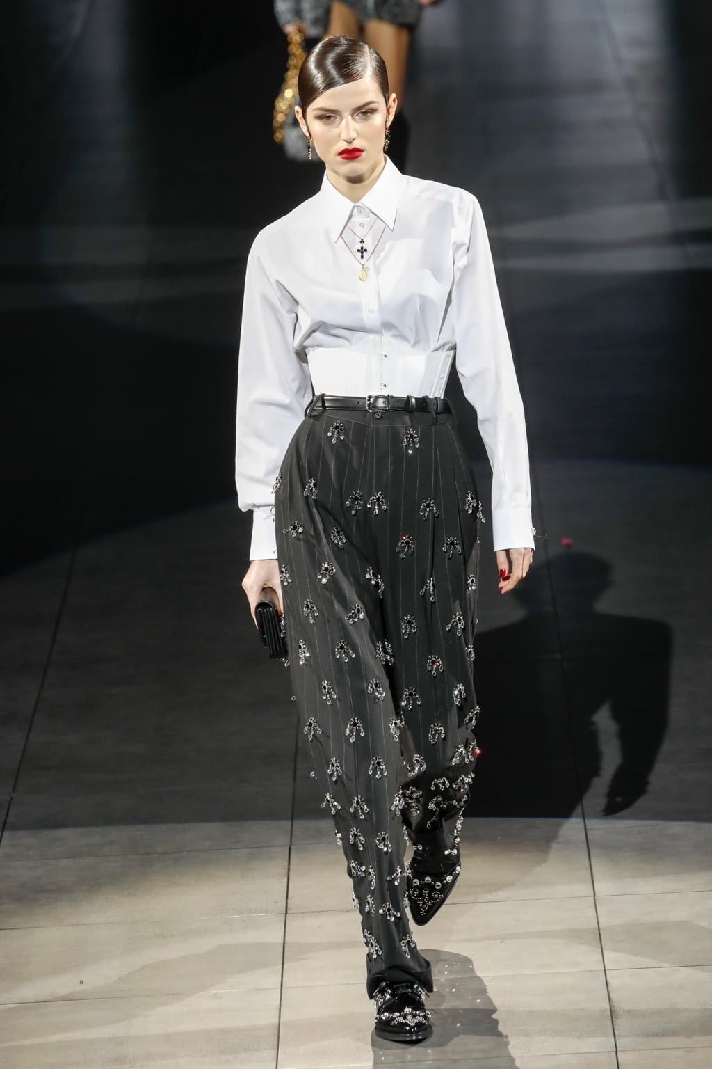 Fashion Week Milan Fall/Winter 2020 look 77 de la collection Dolce & Gabbana womenswear