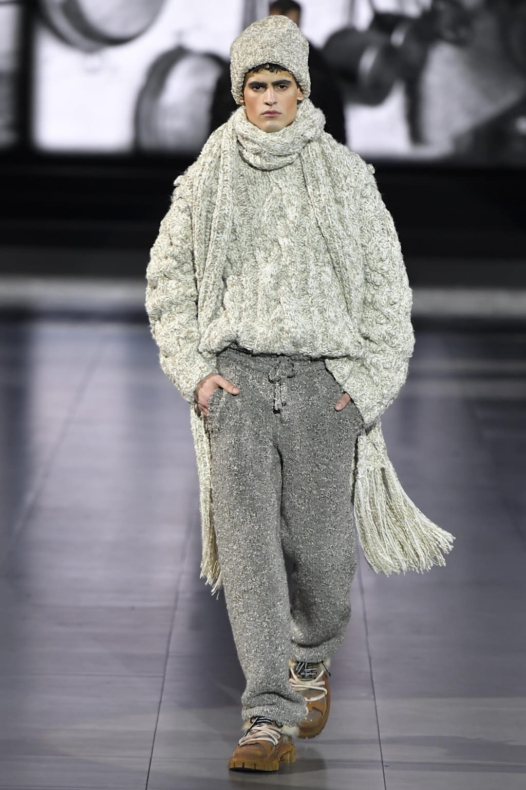Fashion Week Milan Fall/Winter 2020 look 4 de la collection Dolce & Gabbana menswear