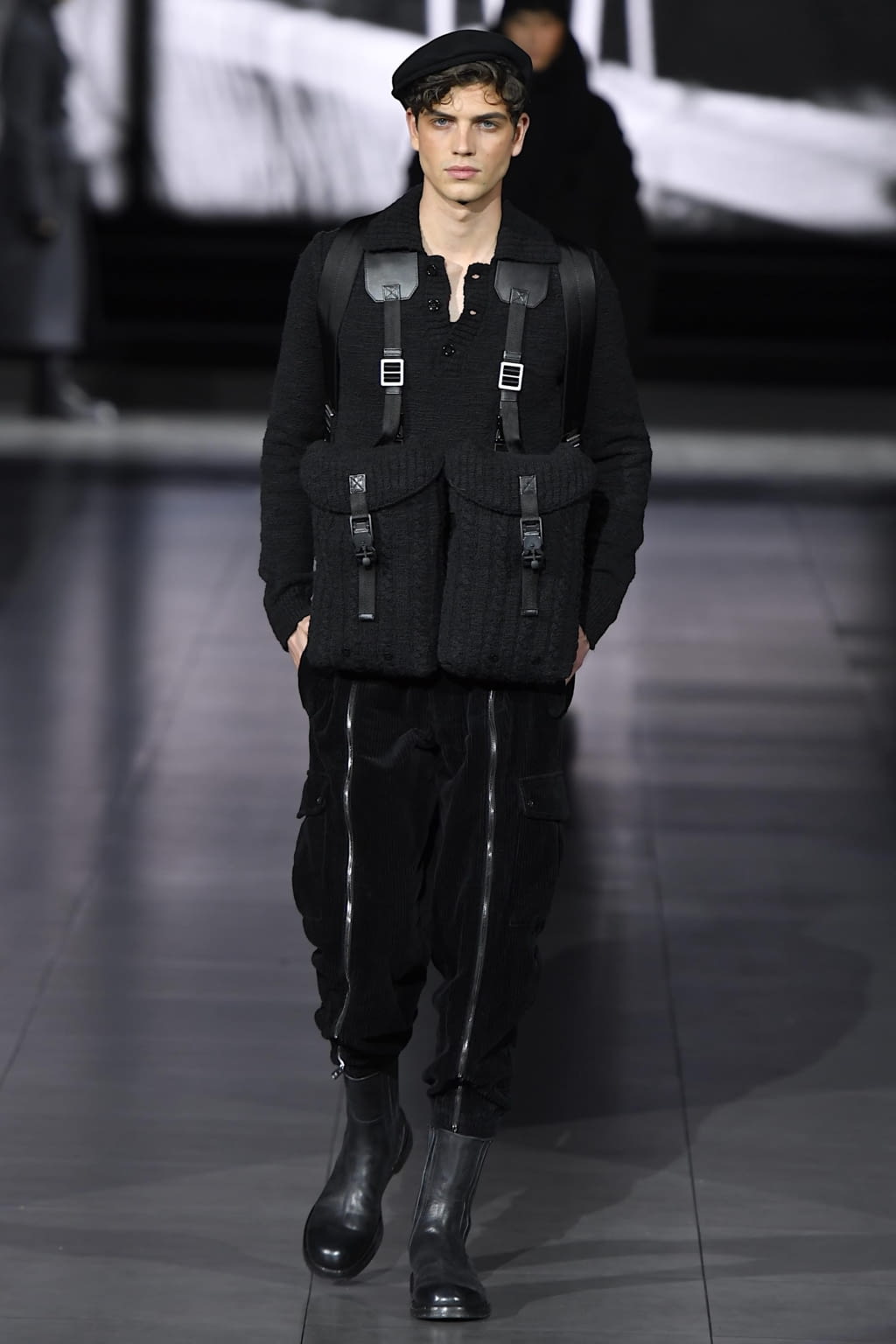 Fashion Week Milan Fall/Winter 2020 look 14 de la collection Dolce & Gabbana menswear