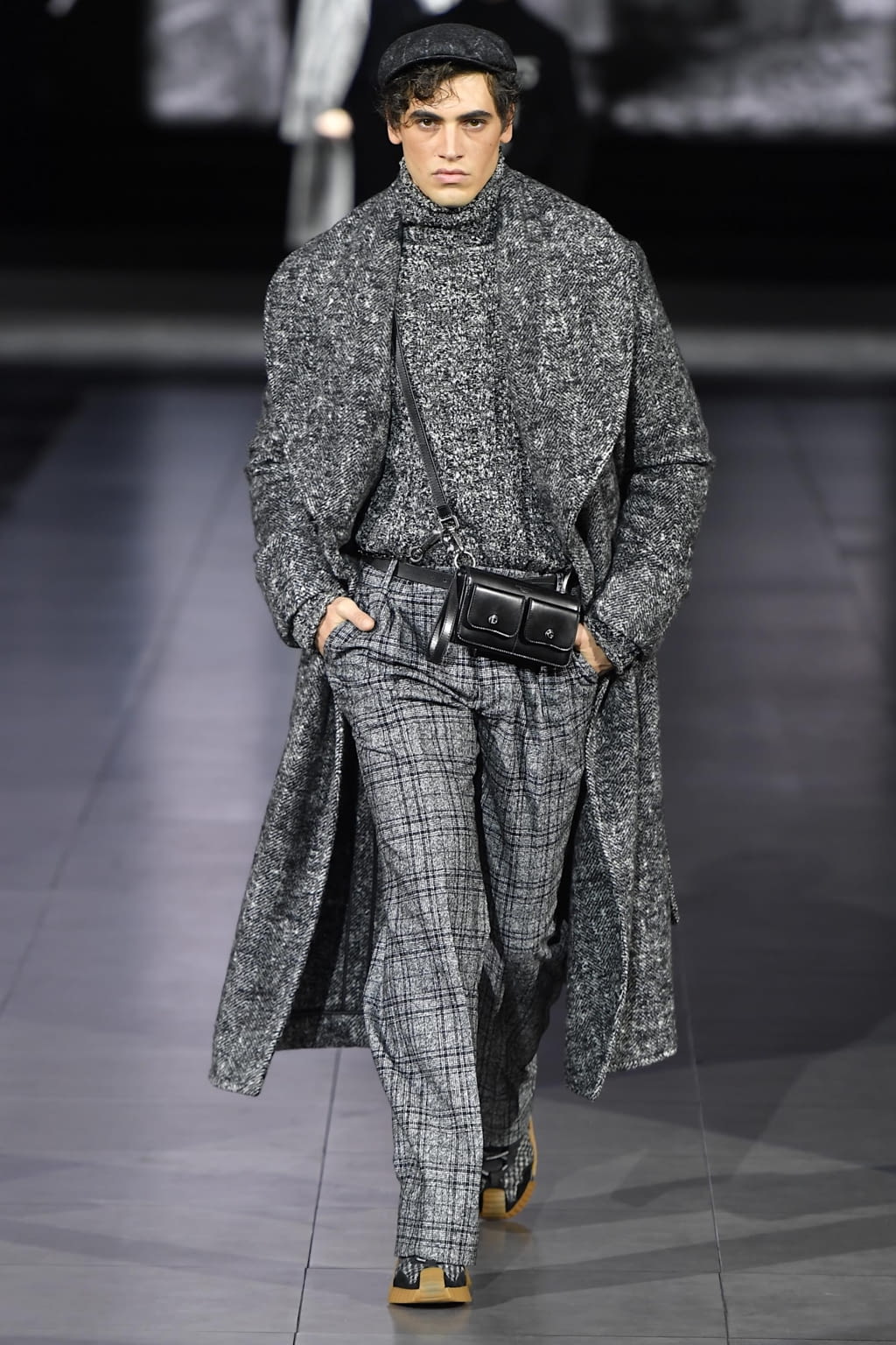 Fashion Week Milan Fall/Winter 2020 look 23 from the Dolce & Gabbana collection 男装