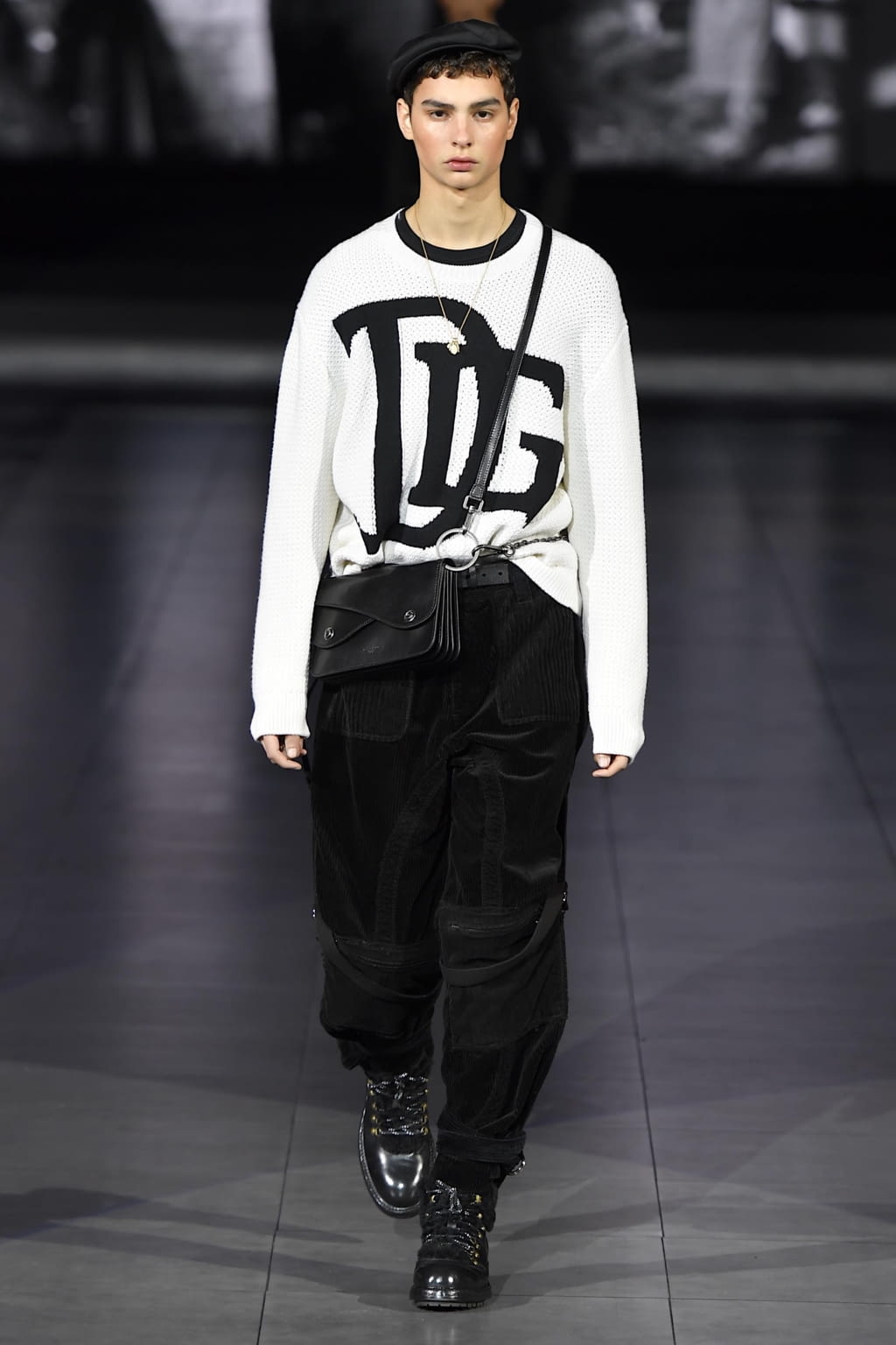 Fashion Week Milan Fall/Winter 2020 look 27 de la collection Dolce & Gabbana menswear