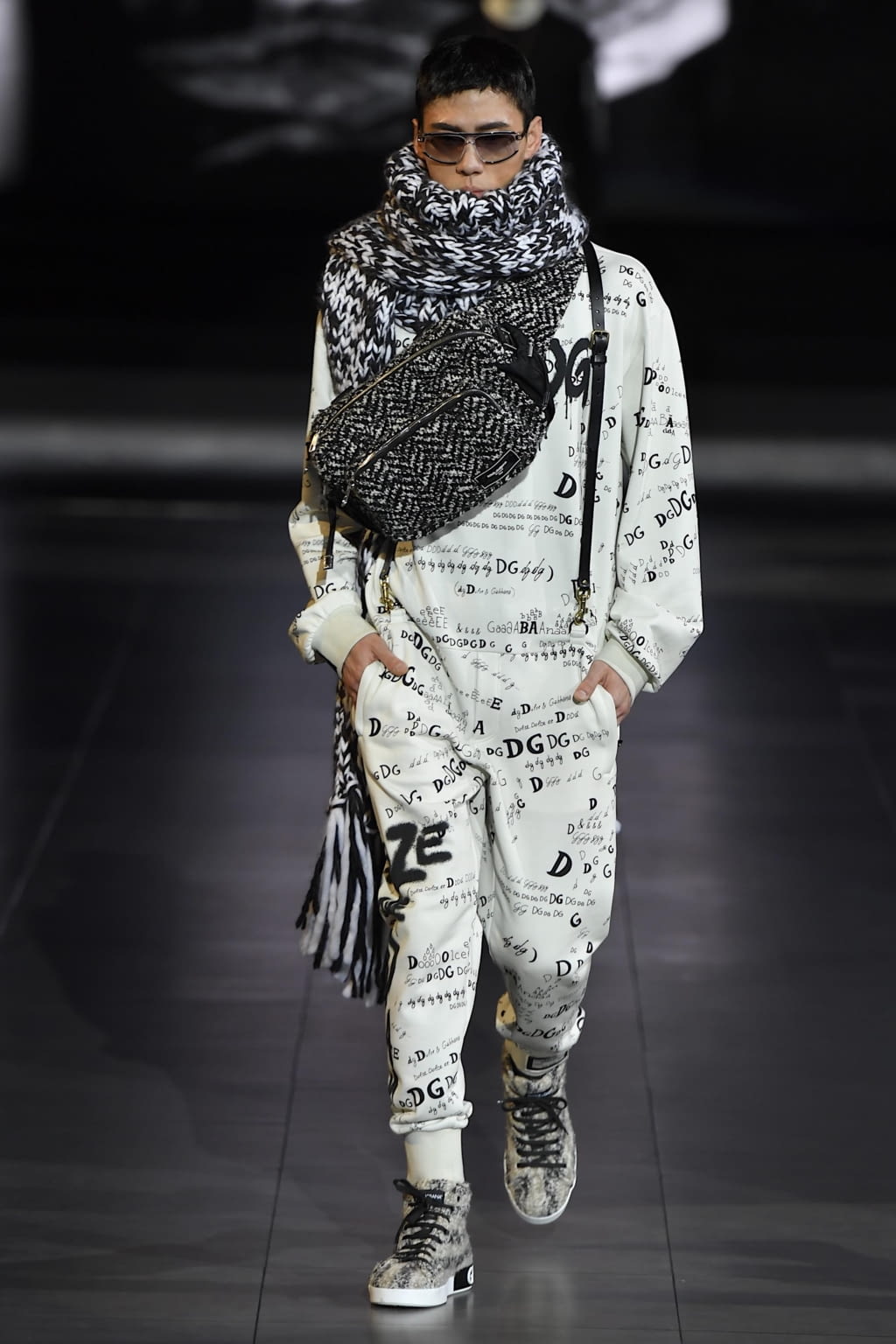 Fashion Week Milan Fall/Winter 2020 look 34 de la collection Dolce & Gabbana menswear