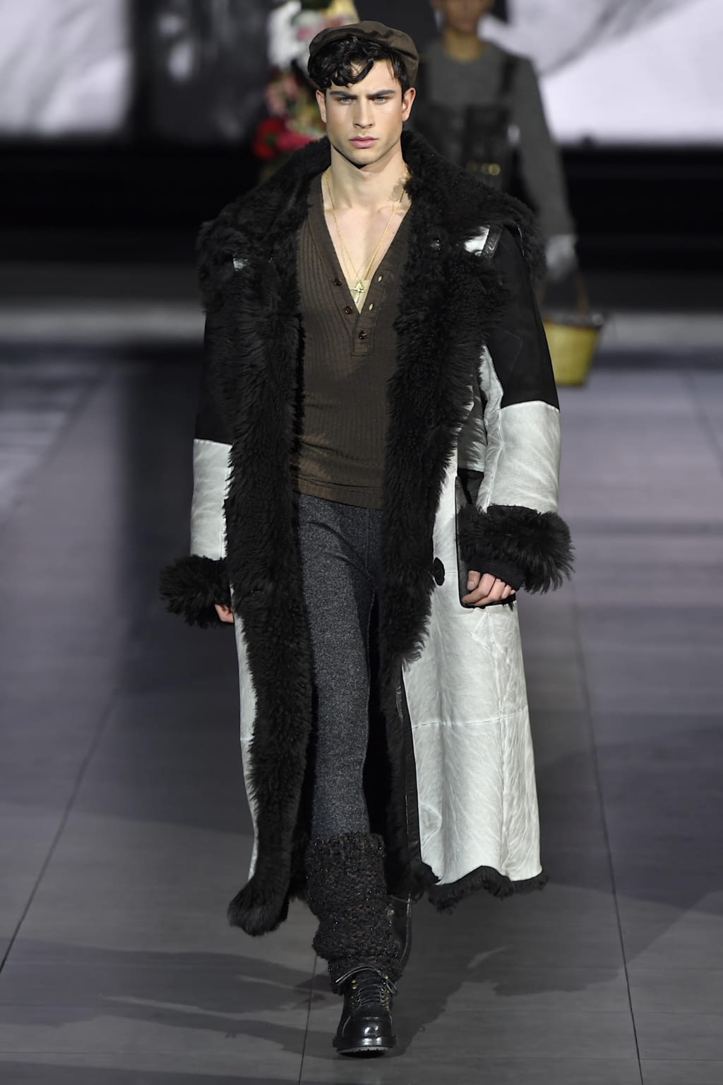 Fashion Week Milan Fall/Winter 2020 look 39 de la collection Dolce & Gabbana menswear