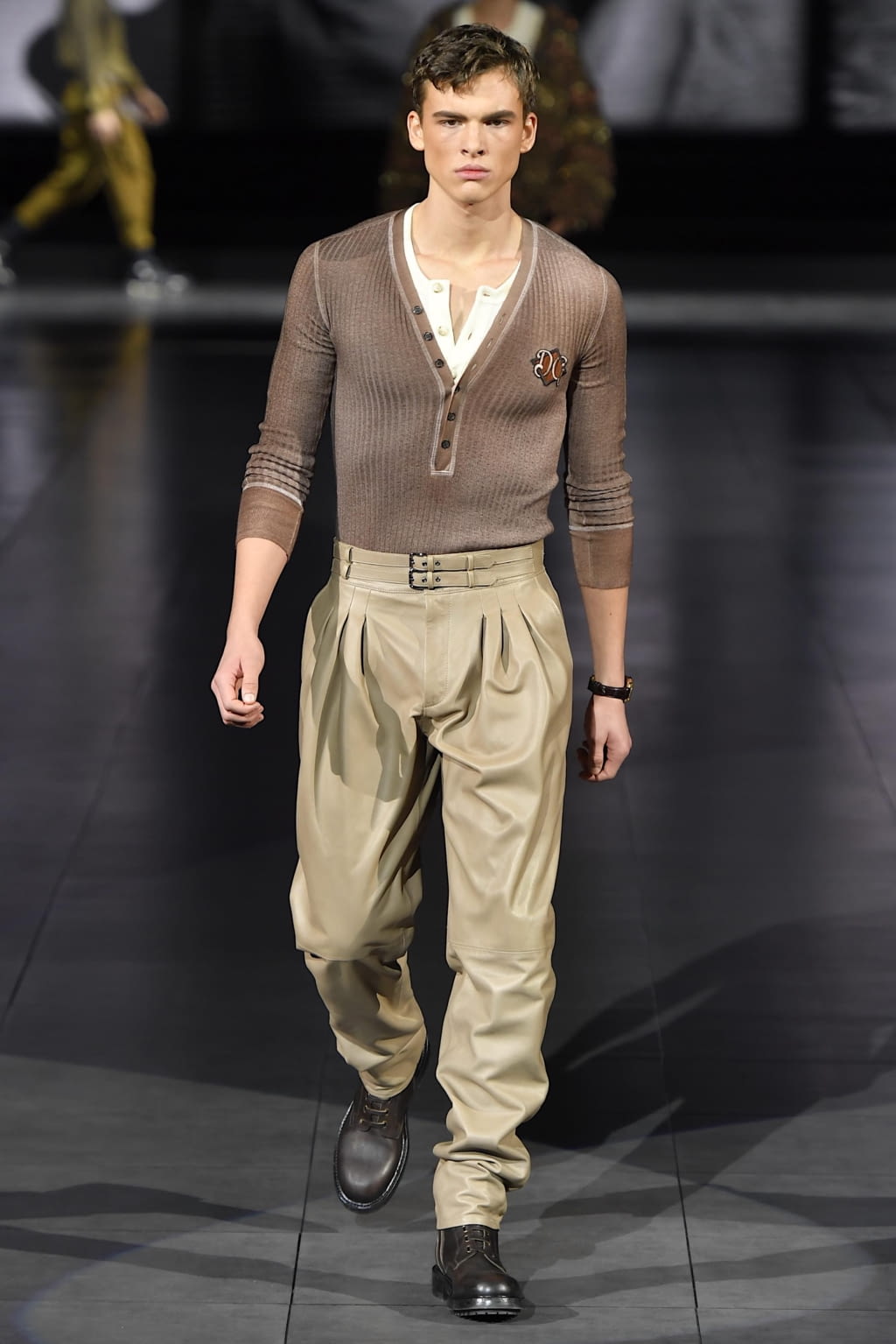 Fashion Week Milan Fall/Winter 2020 look 57 de la collection Dolce & Gabbana menswear