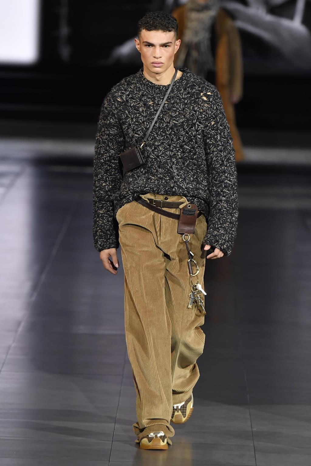 Fashion Week Milan Fall/Winter 2020 look 61 from the Dolce & Gabbana collection menswear