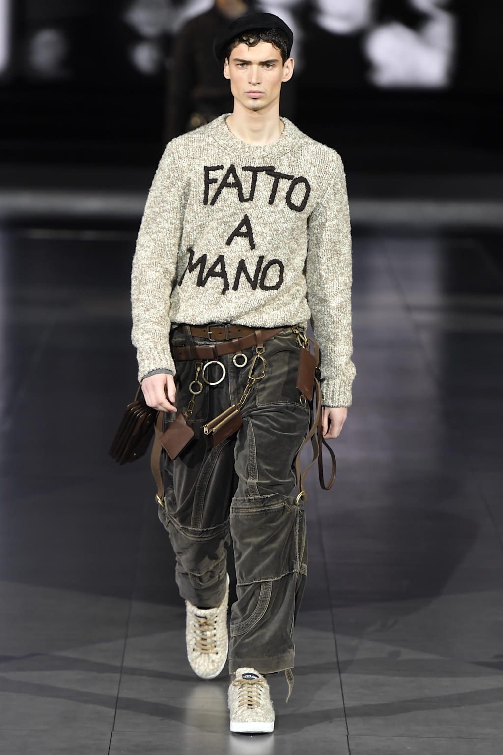 Fashion Week Milan Fall/Winter 2020 look 71 from the Dolce & Gabbana collection menswear