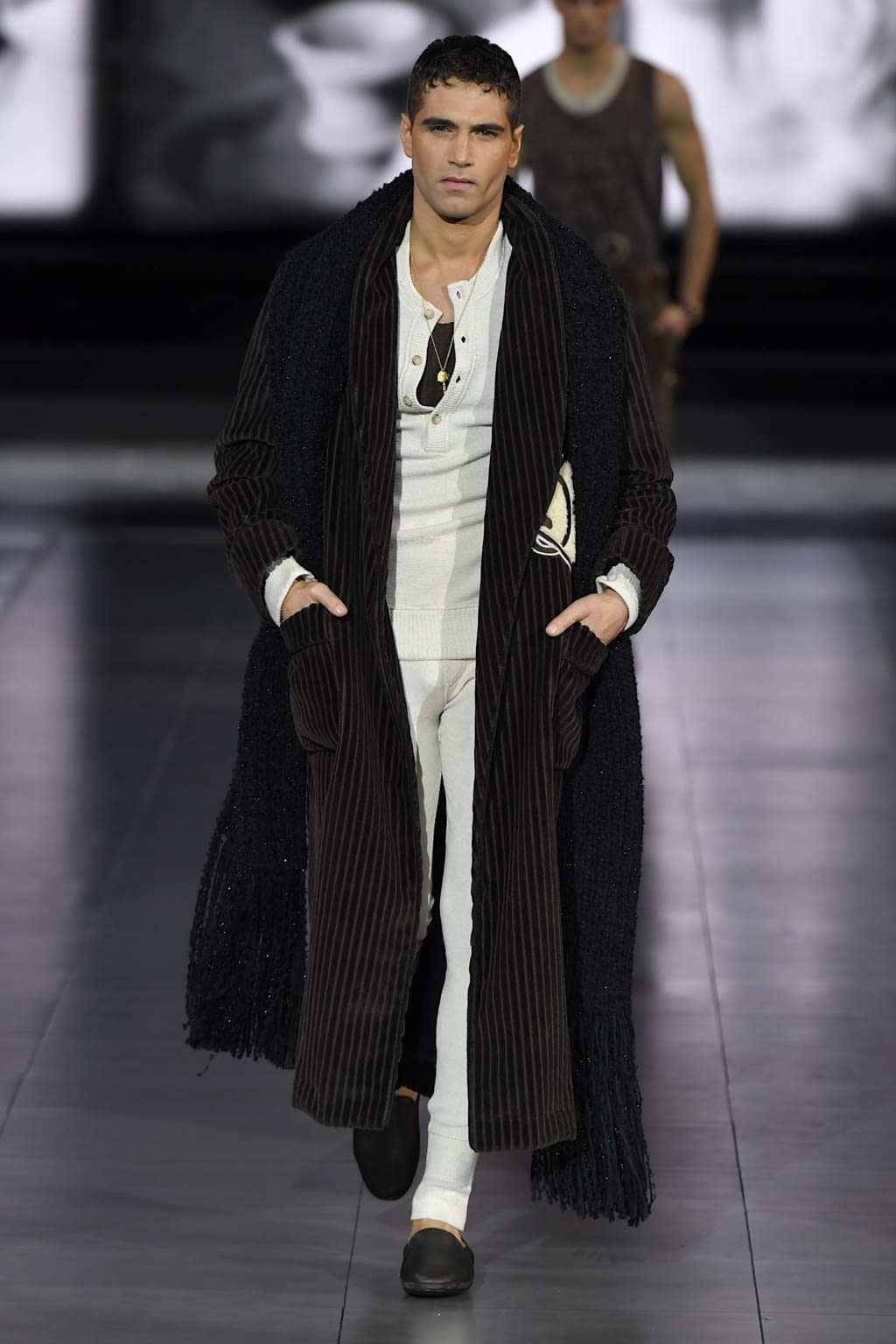 Fashion Week Milan Fall/Winter 2020 look 75 de la collection Dolce & Gabbana menswear