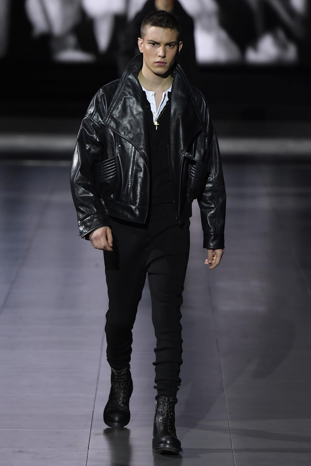 Fashion Week Milan Fall/Winter 2020 look 86 from the Dolce & Gabbana collection 男装