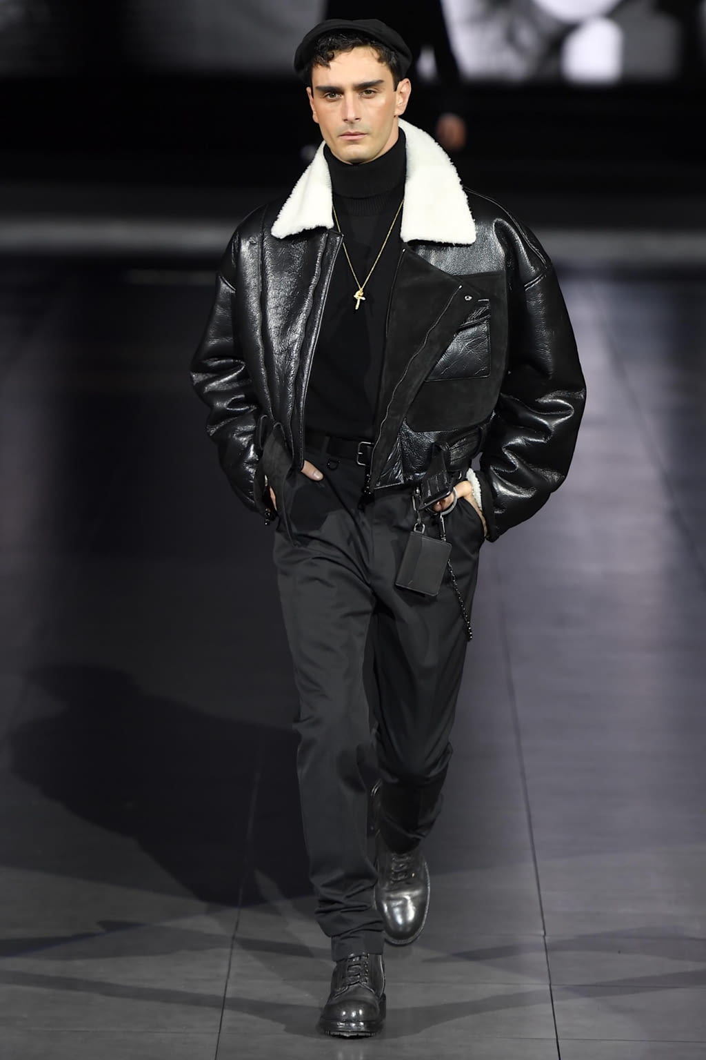 Fashion Week Milan Fall/Winter 2020 look 91 from the Dolce & Gabbana collection 男装