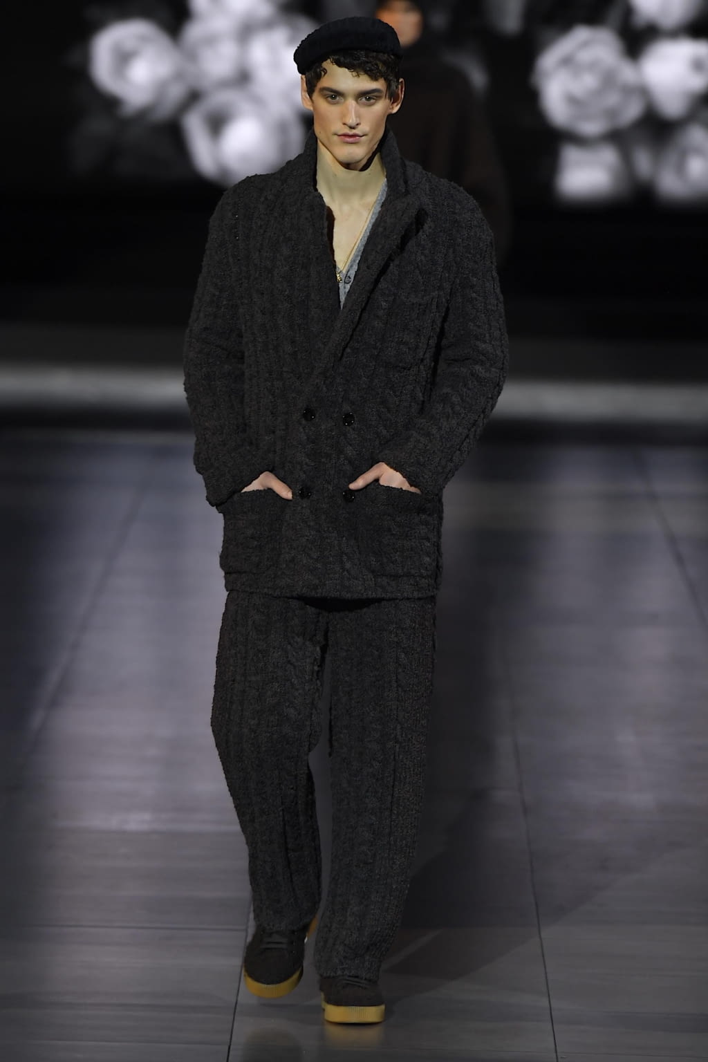 Fashion Week Milan Fall/Winter 2020 look 102 from the Dolce & Gabbana collection menswear