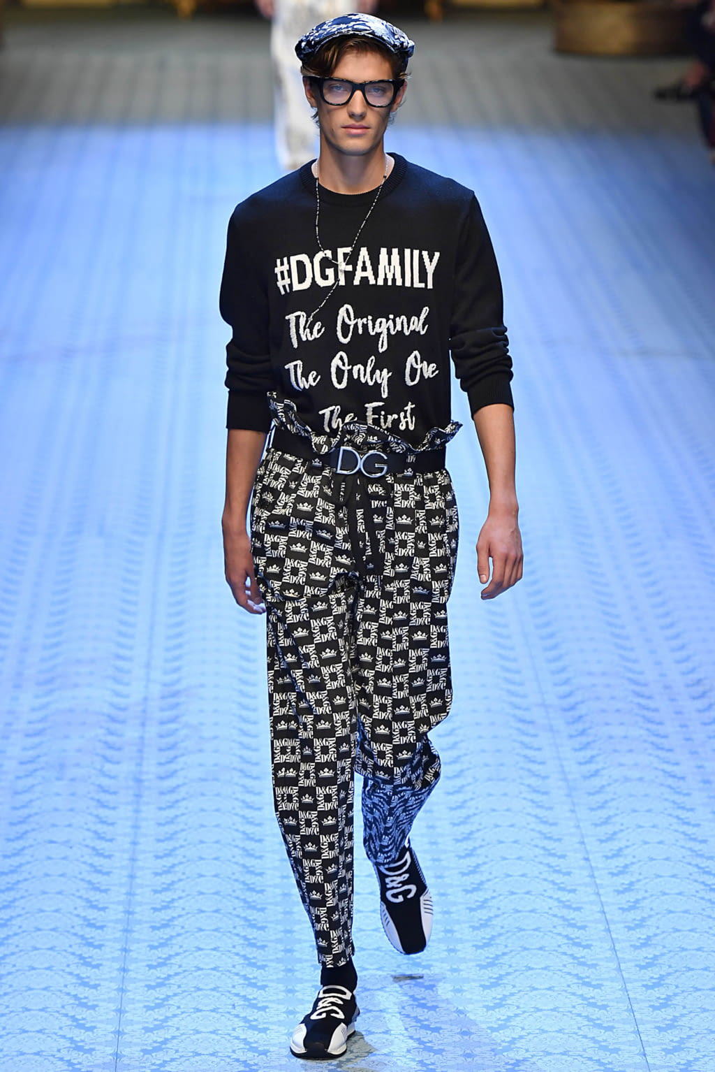 Fashion Week Milan Spring/Summer 2019 look 20 from the Dolce & Gabbana collection 男装
