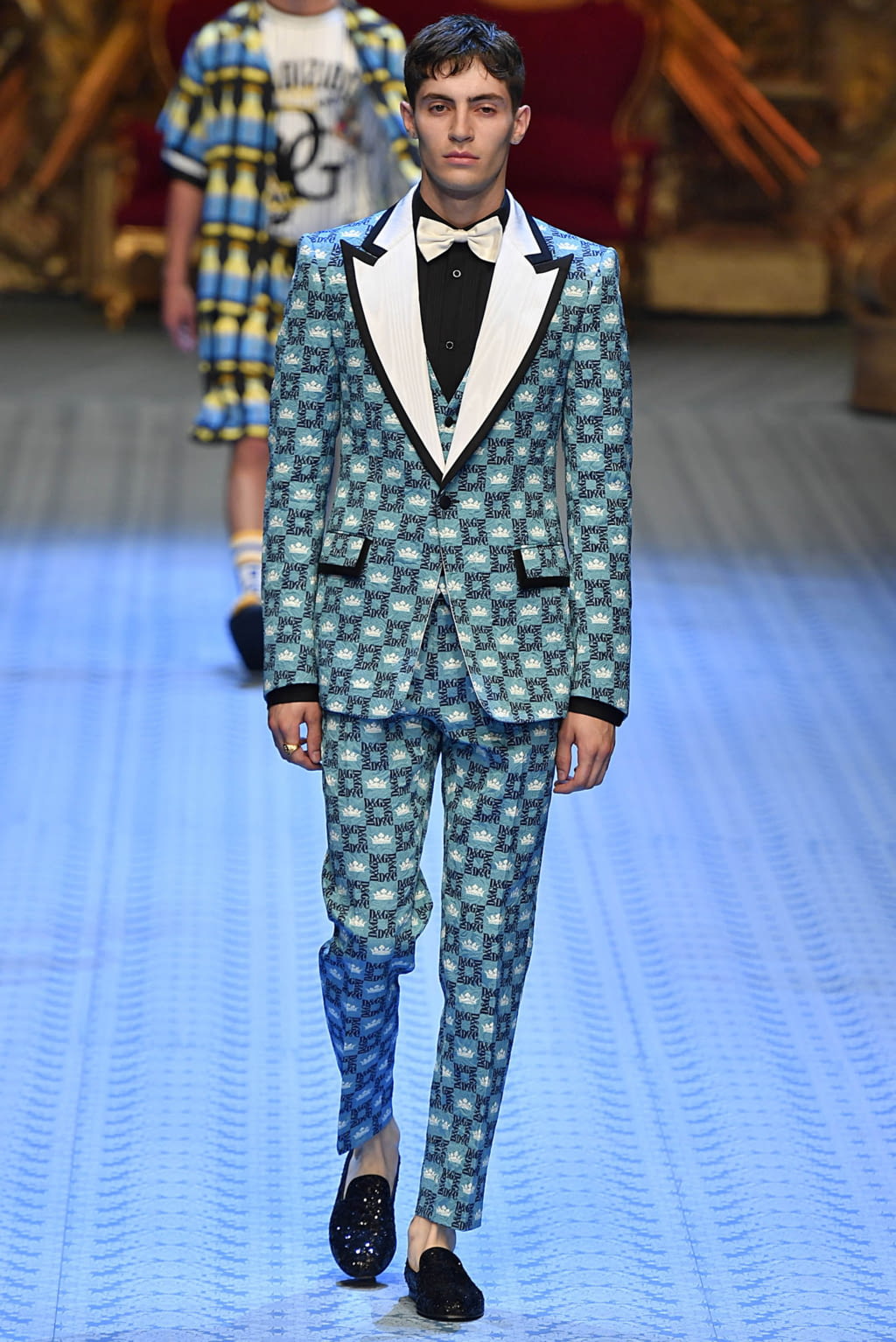 Fashion Week Milan Spring/Summer 2019 look 58 from the Dolce & Gabbana collection 男装