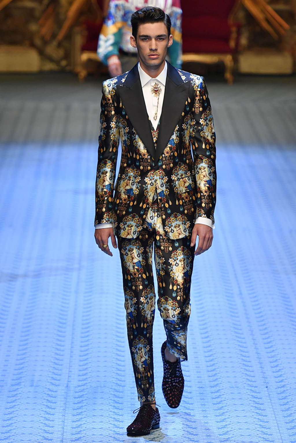 Fashion Week Milan Spring/Summer 2019 look 59 from the Dolce & Gabbana collection 男装