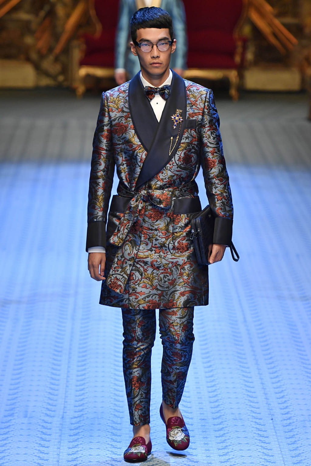 Fashion Week Milan Spring/Summer 2019 look 63 from the Dolce & Gabbana collection menswear