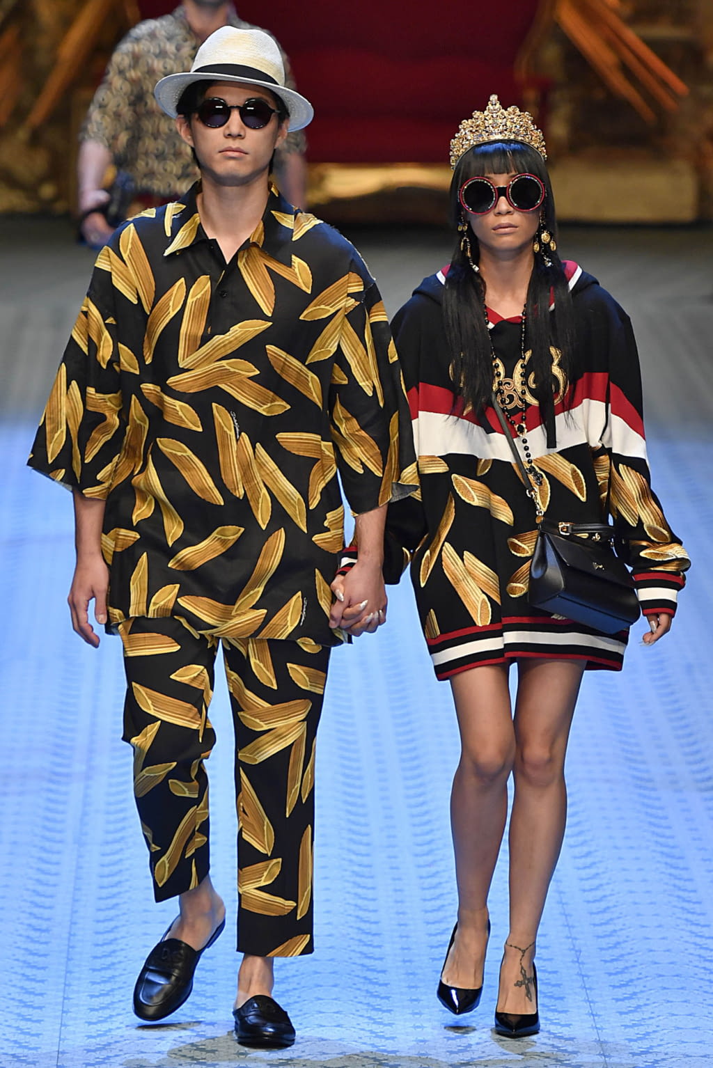 Fashion Week Milan Spring/Summer 2019 look 67 from the Dolce & Gabbana collection 男装