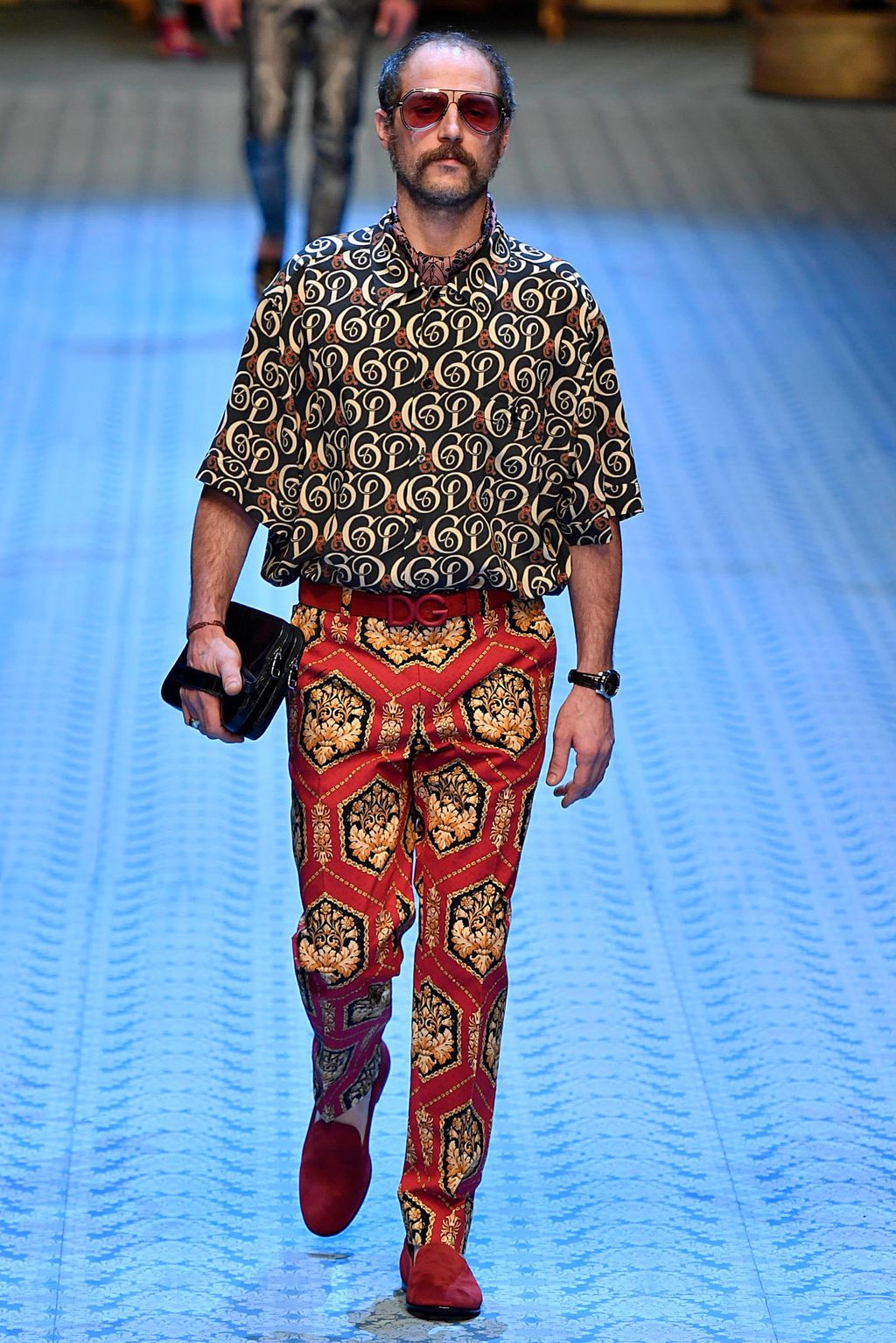Fashion Week Milan Spring/Summer 2019 look 70 from the Dolce & Gabbana collection 男装