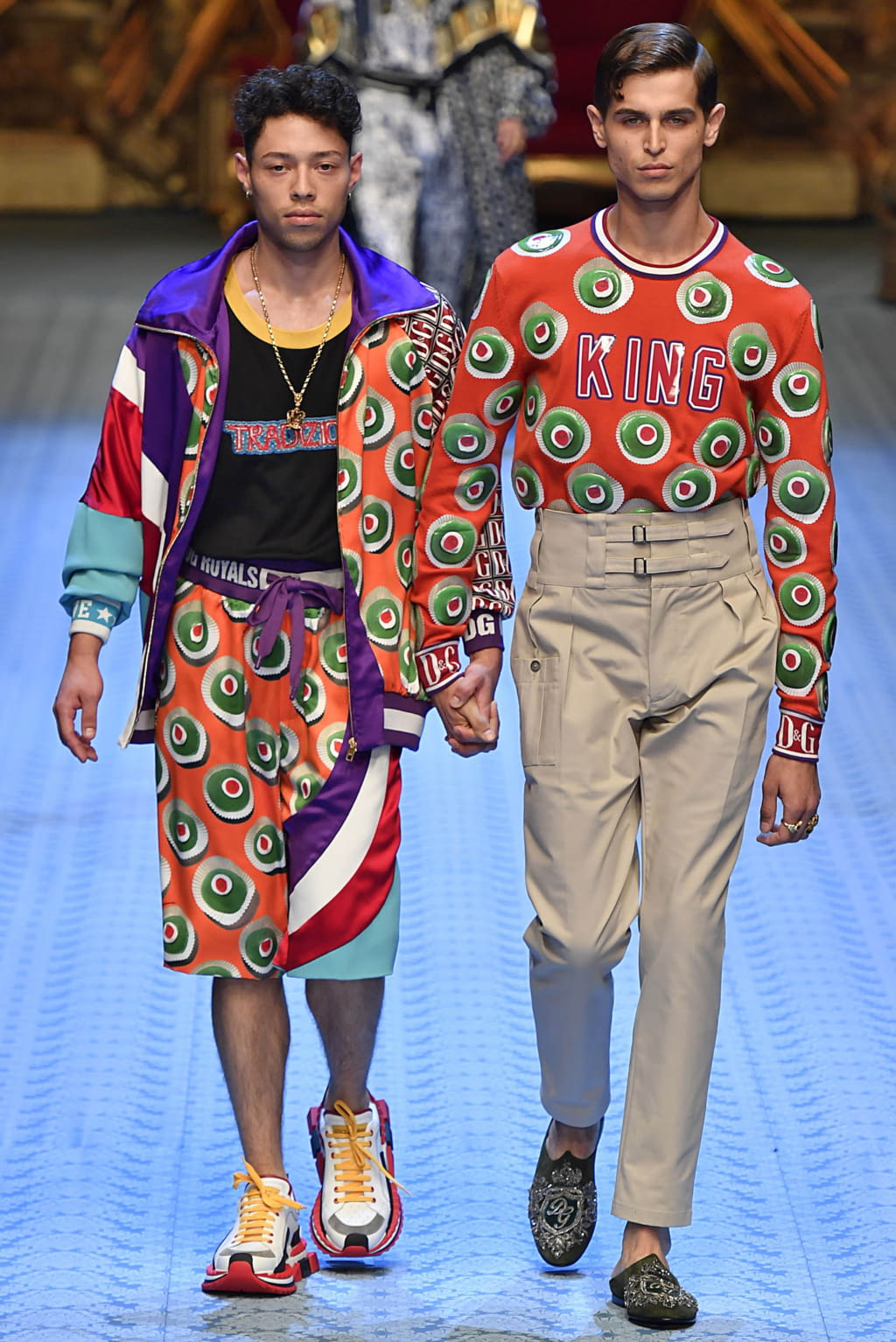 Fashion Week Milan Spring/Summer 2019 look 78 from the Dolce & Gabbana collection 男装
