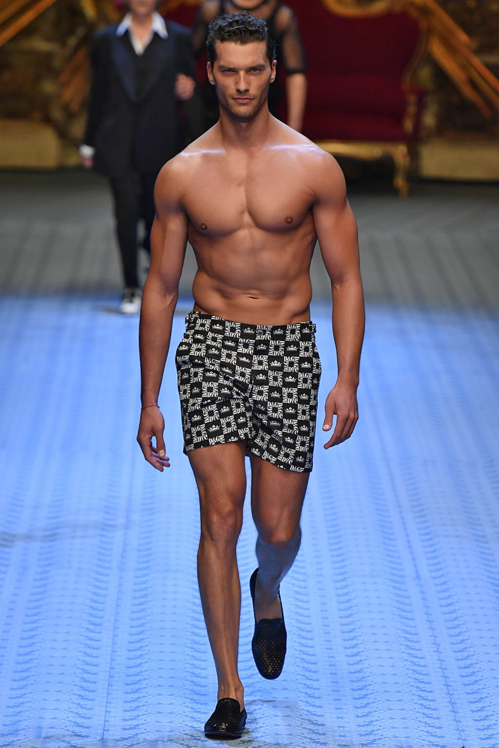 Fashion Week Milan Spring/Summer 2019 look 83 from the Dolce & Gabbana collection 男装