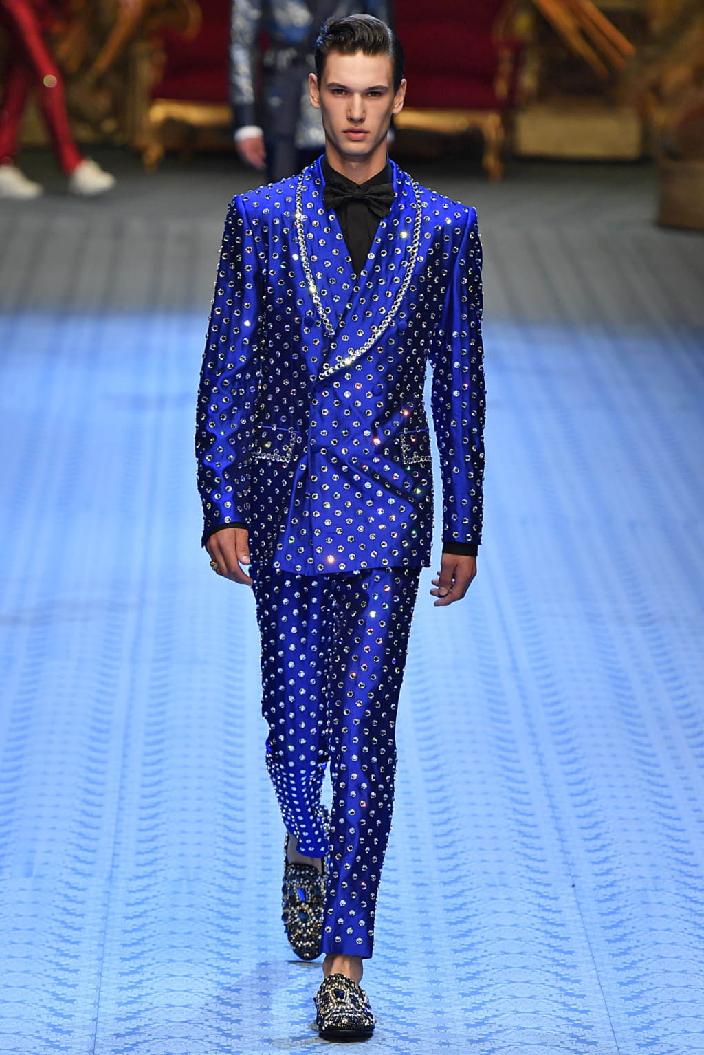 Fashion Week Milan Spring/Summer 2019 look 110 from the Dolce & Gabbana collection menswear