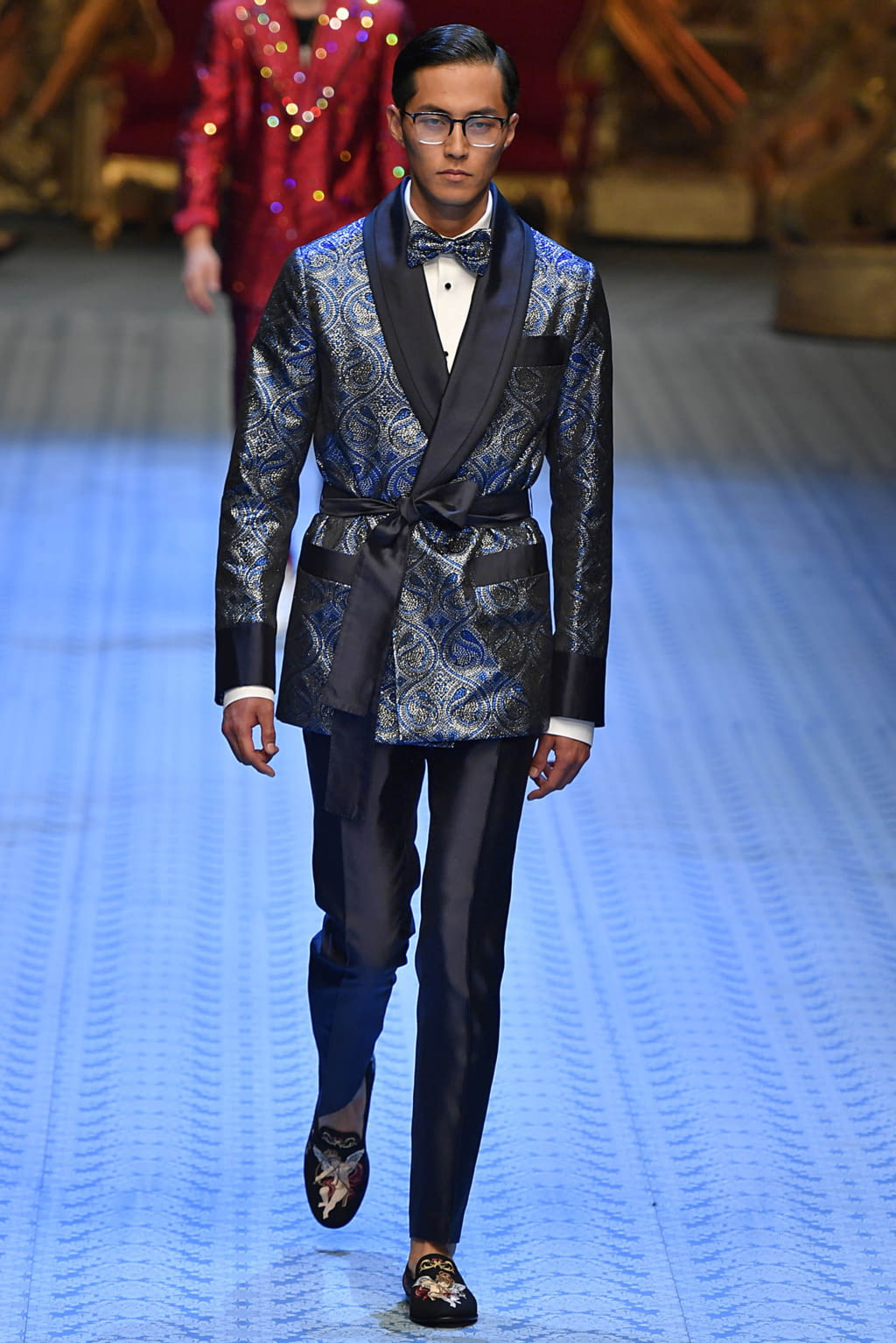 Fashion Week Milan Spring/Summer 2019 look 111 from the Dolce & Gabbana collection menswear