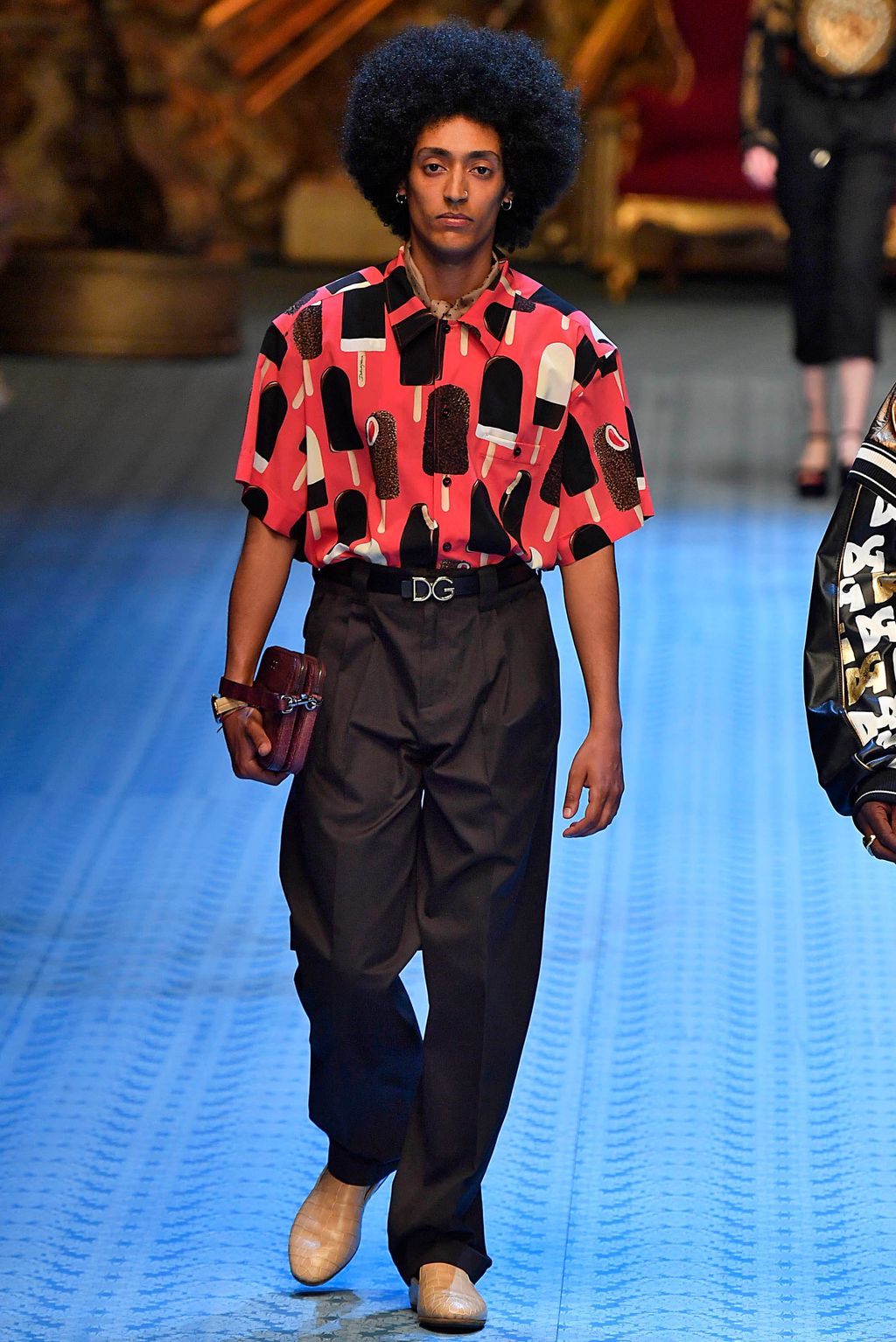Fashion Week Milan Spring/Summer 2019 look 113 from the Dolce & Gabbana collection 男装