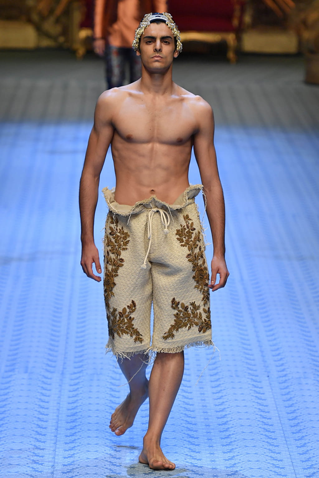 Fashion Week Milan Spring/Summer 2019 look 125 from the Dolce & Gabbana collection 男装