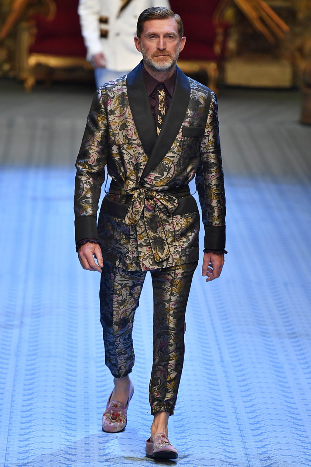 Fashion Week Milan Spring/Summer 2019 look 132 from the Dolce & Gabbana collection menswear
