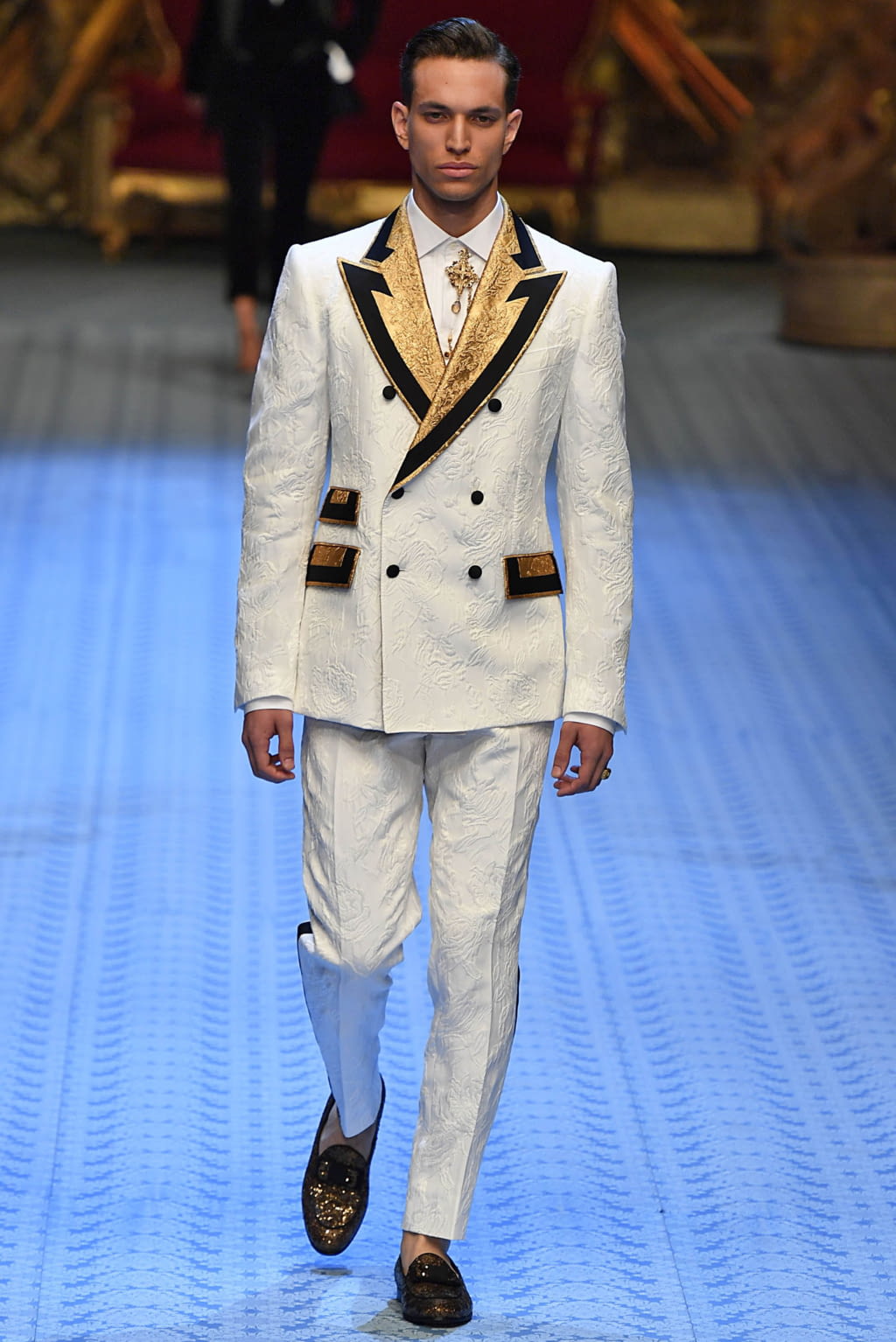 Fashion Week Milan Spring/Summer 2019 look 133 from the Dolce & Gabbana collection 男装