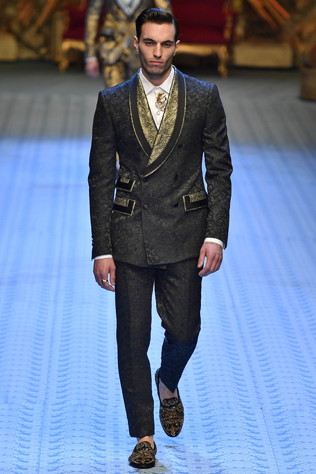 Fashion Week Milan Spring/Summer 2019 look 139 from the Dolce & Gabbana collection menswear