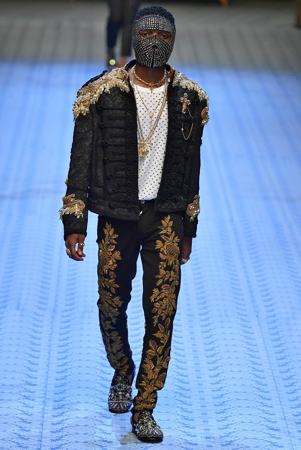 Fashion Week Milan Spring/Summer 2019 look 142 from the Dolce & Gabbana collection 男装