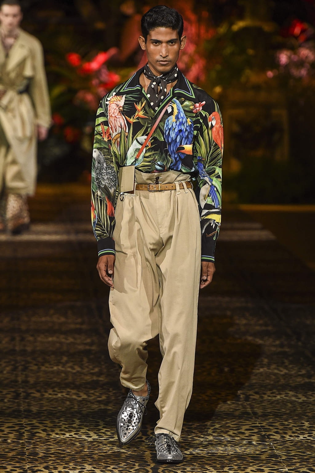Fashion Week Milan Spring/Summer 2020 look 11 from the Dolce & Gabbana collection menswear