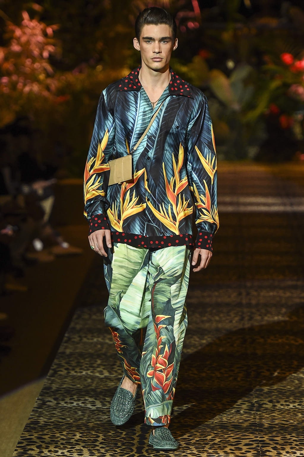 Fashion Week Milan Spring/Summer 2020 look 30 from the Dolce & Gabbana collection menswear